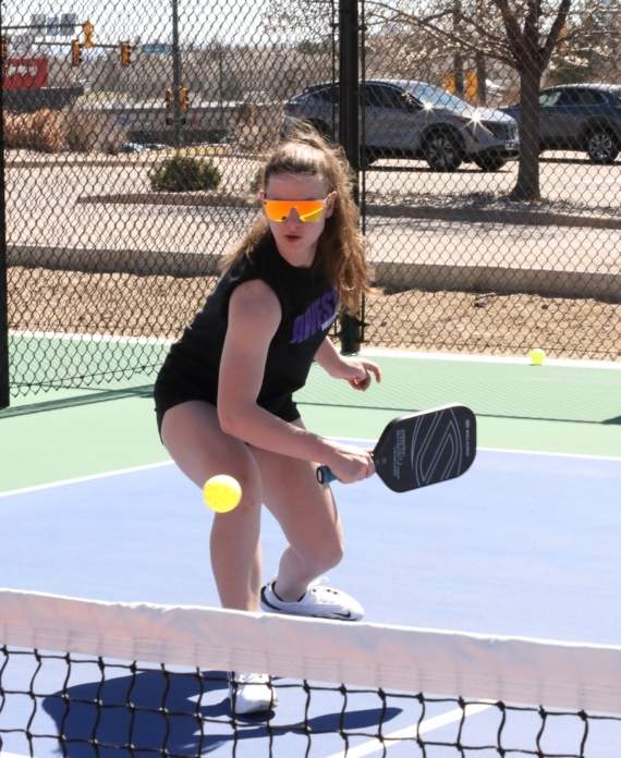 Pickleball Food Pub action